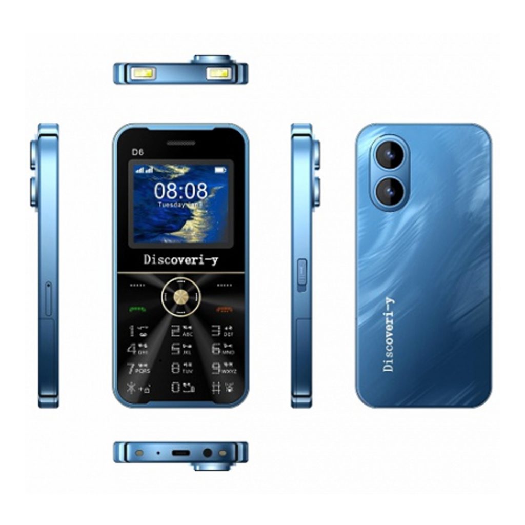 Discoveri-Y D6 Dual Sim Button Phone