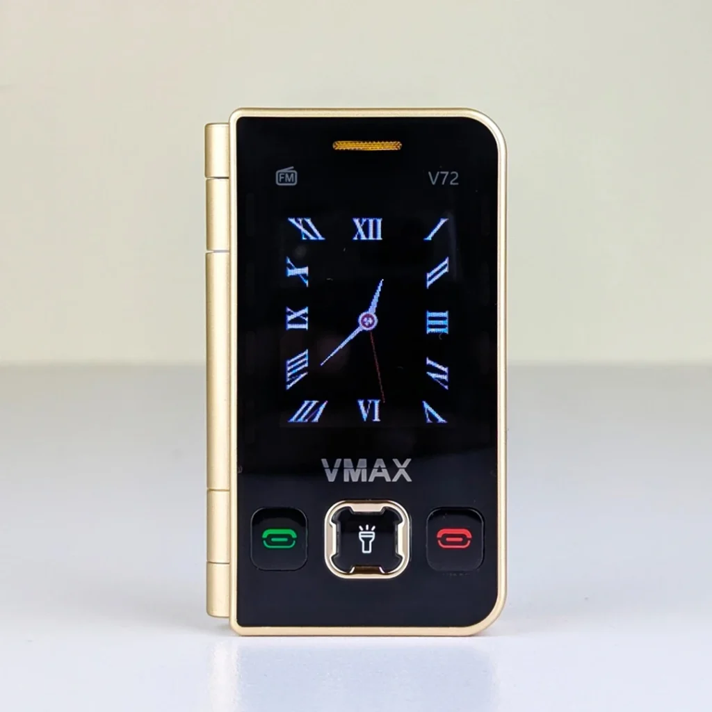 Vmax V72 Dual Display Folding Phone