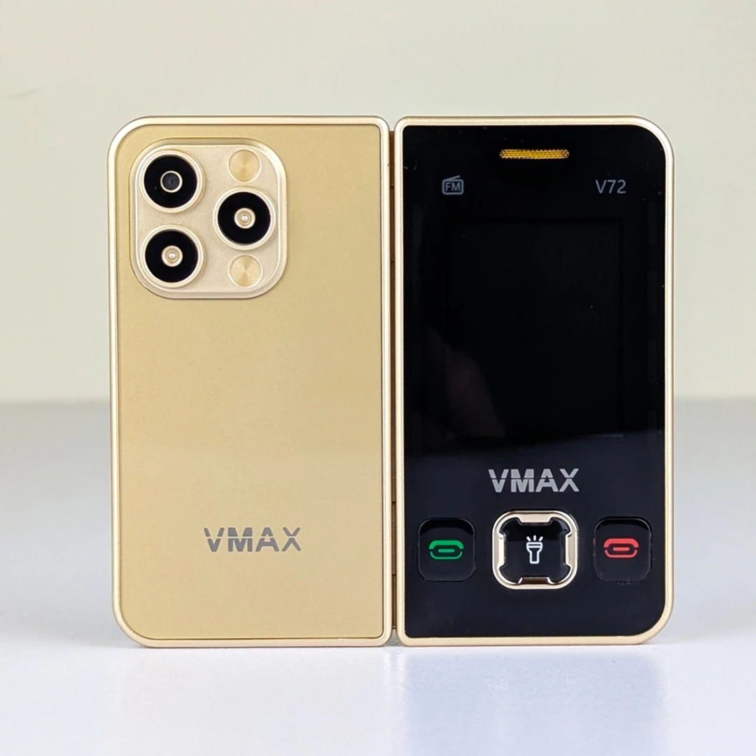 Vmax V72 Dual Display Folding Phone